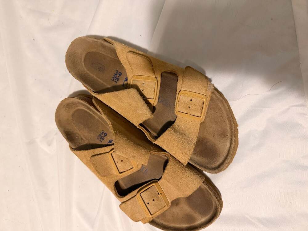 Birkenstock Arizona Suede Sandals Size 39